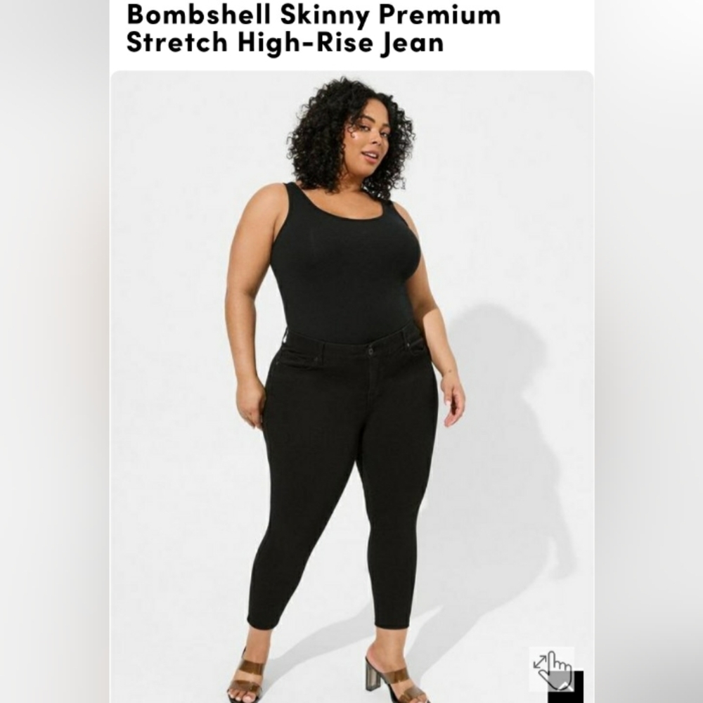 Torrid bombshell skinny jean